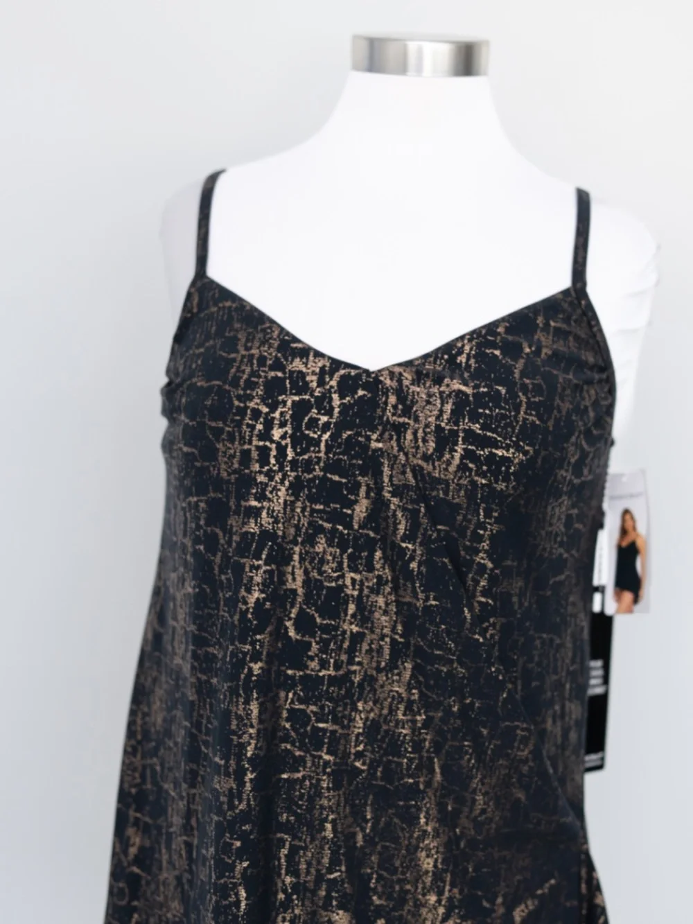 Magicsuit - Komodo Metallic Abstract Tankini Swim Top